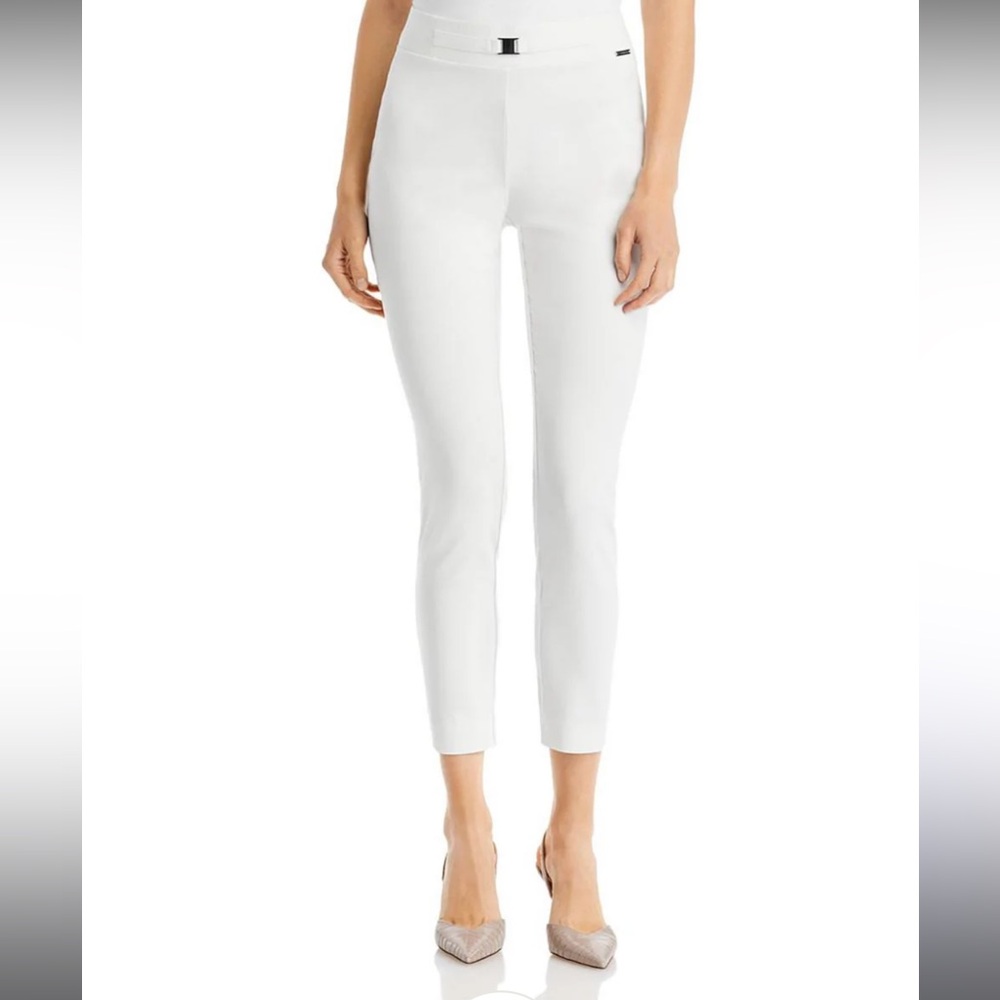 📣Moving Sale!! NEW T Tahari White Stretch Pants Medium